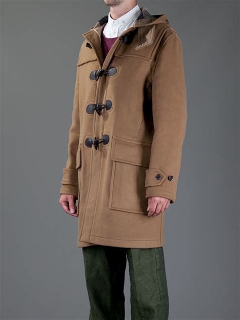 burberry duffle coat for men|Burberry cashmere coat men's.